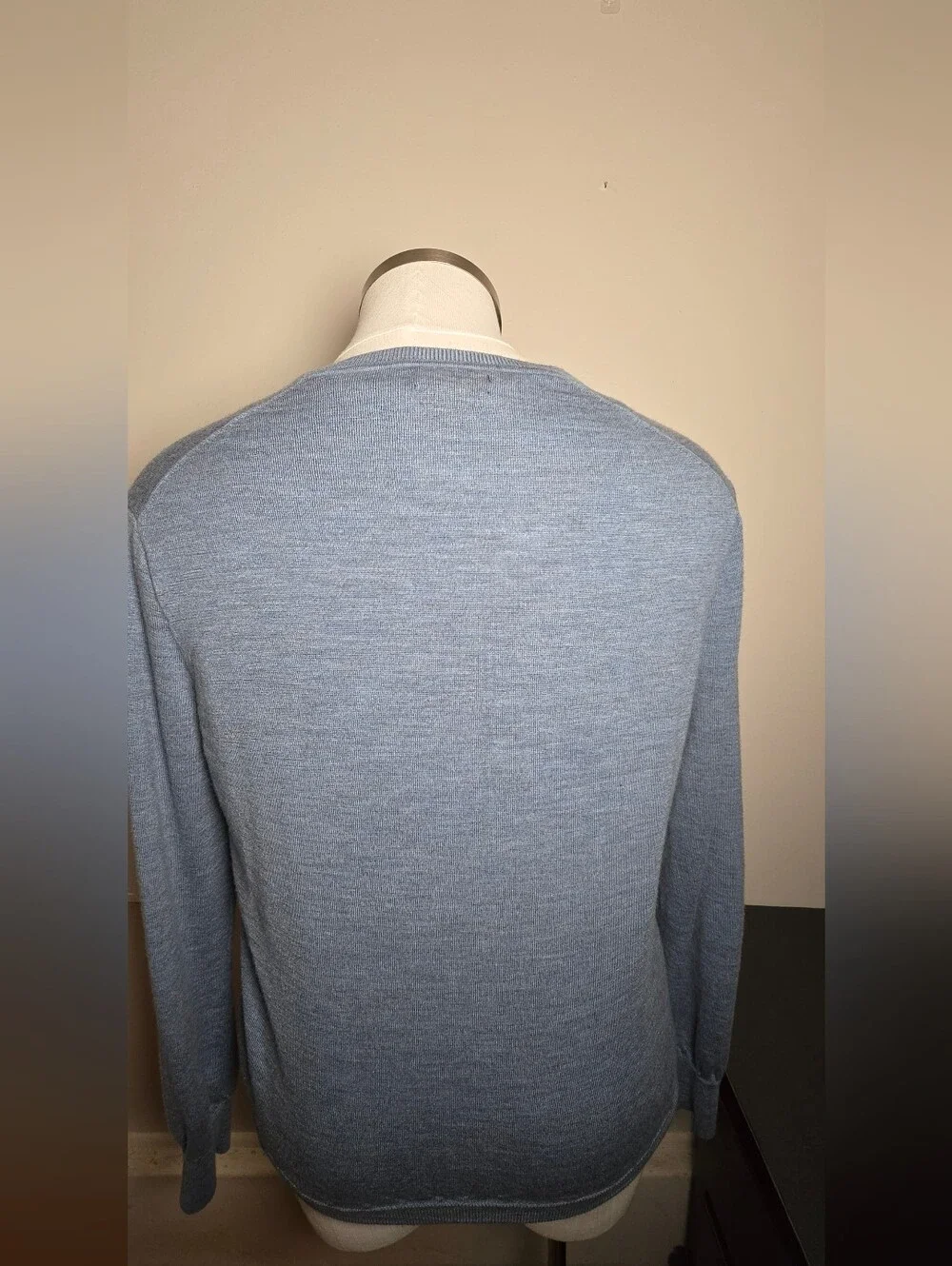 Polo by Ralph Lauren Light Blue V-Neck Men's Sweater